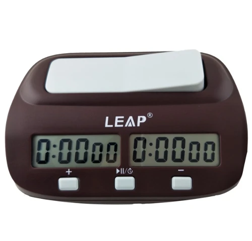 שעון שחמט דיגיטלי LEAP בורדו