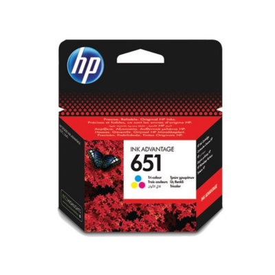 ראש דיו צבעוני HP 651