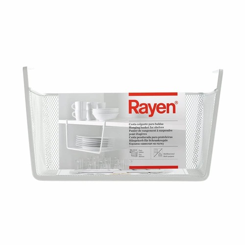 סלסלה מתכת לתליה על מדף - RAYEN