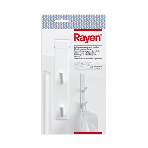 וו תליה כפול למגבות - RAYEN