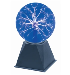 כדור פלזמה Plasma | כדור זרמים קוטר 15 ס"מ - כחול
