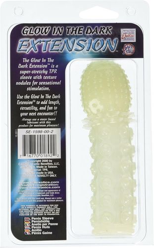 שרוול עיבוי לגבר זוהר בחושך Calex-Glow In The Dark Extention