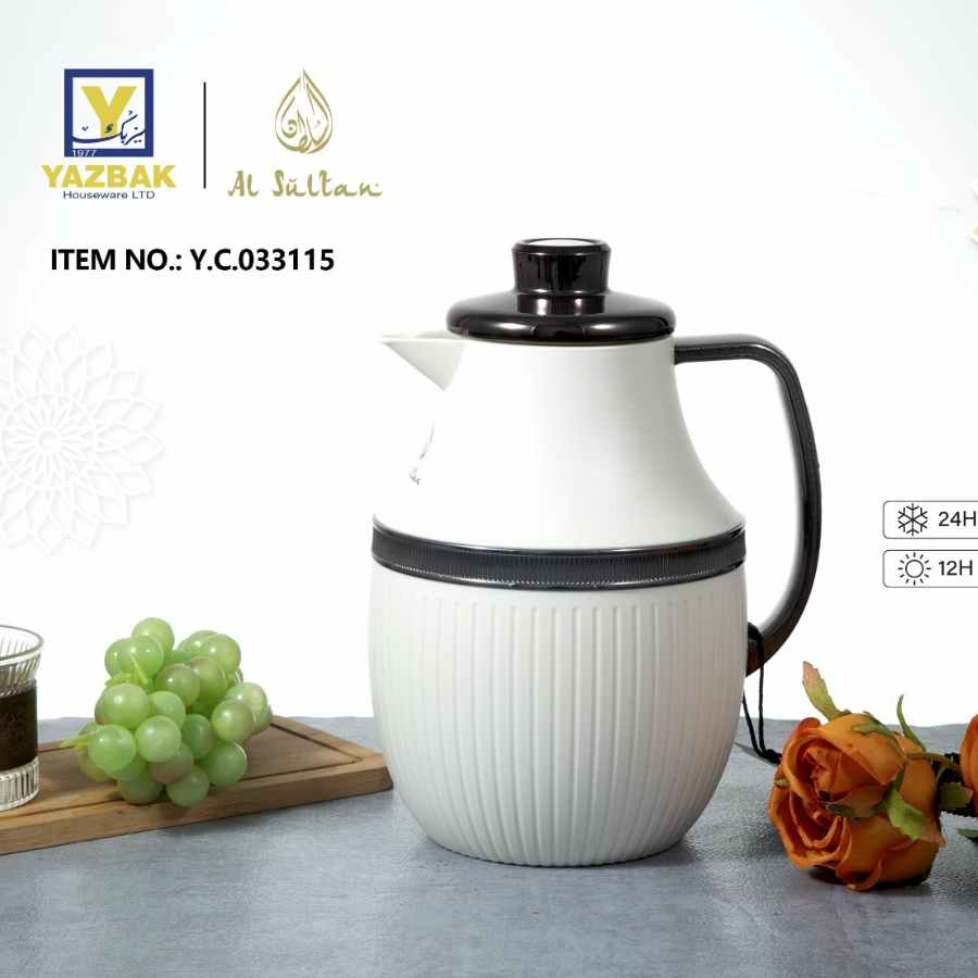 טרמוס אלסולטאן 1 ליטר רינג וידית צבע שחור - Y.C.033115