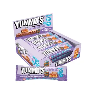 חטיף חלבון בטעם שוקולד קרמל – מארז 12 יחידות