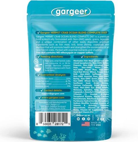 מזון ימי מלא לסרטן נזיר 2 OZ