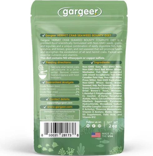 מזון אצות ים מלא לסרטן נזיר 2 OZ