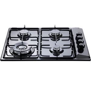 כיריים גז - 4 להבות Delonghi דלונגי NDG59AN שחור