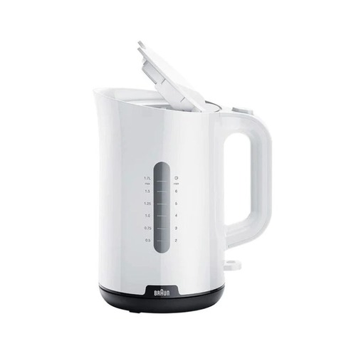‏קומקום חשמלי Braun WK-1100WH ‏1.7 ‏ליטר בראון לבן