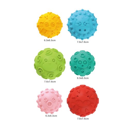 סט כדורי חישה 6 יח’ - Texture Ball 6 pcs
