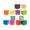 סט קוביות חישה 12 יח’ - Soft Plastic Toys 12 pcs
