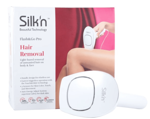  מכשיר להסרת שיער ביתיSilk'n Flash & Go Pro