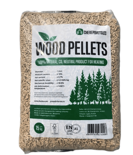משטח 65 יח'-פלט איכותי להסקה WOOD PELLETS