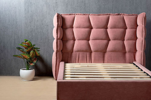 מיטה זוגית מרופדת דגם W-202