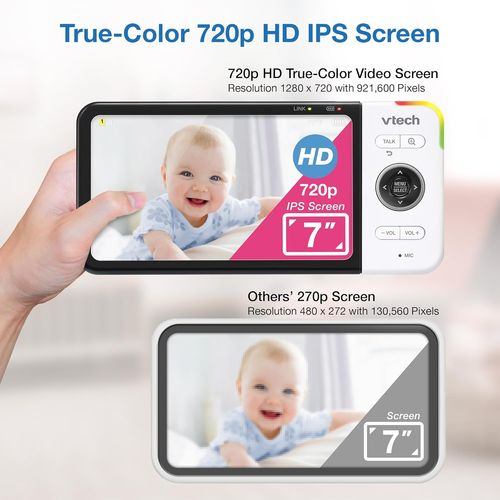 אינטרקום דיגיטאלי דו-כיווני לתינוק VM919 עם מסך 