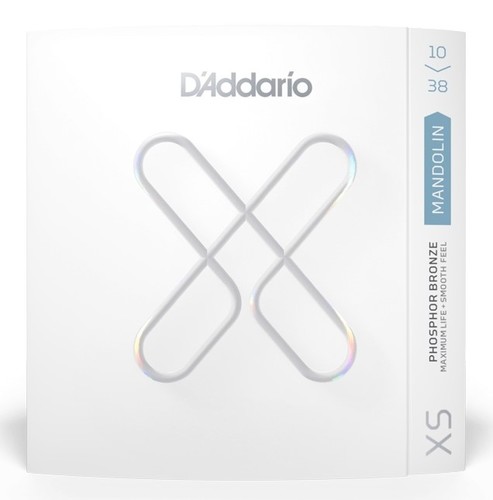 זוית נוספת D'Addario Light Coated 10-38 Mandolin Strings