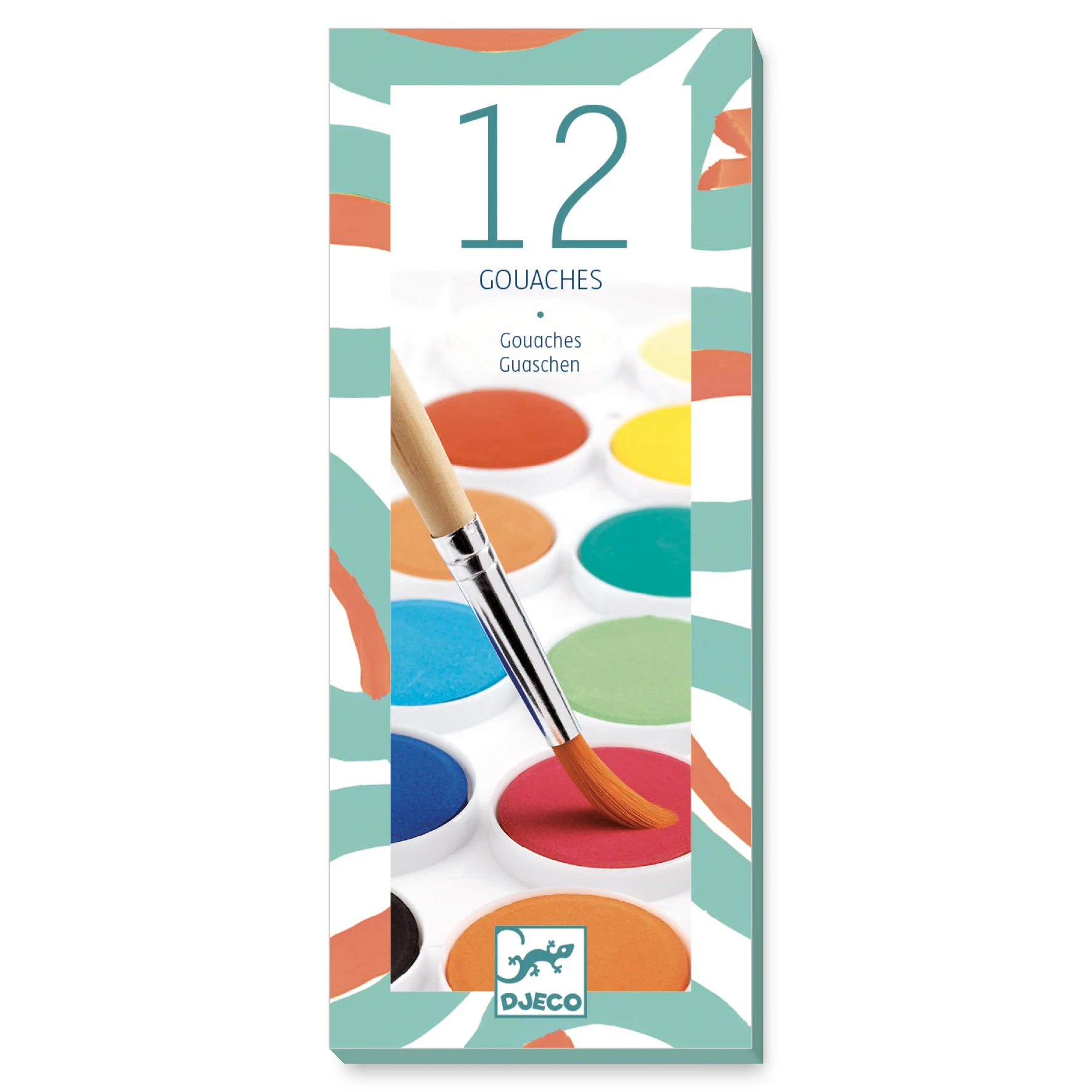 יצירה חומרים - 12 צבעי מי