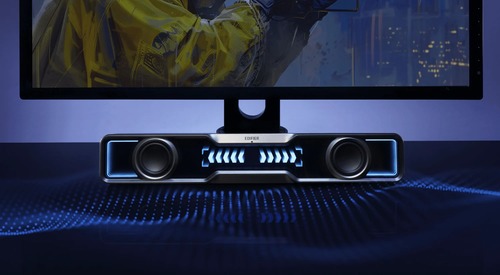 סאונדבר מיני למחשב Edifier QS30 RGB