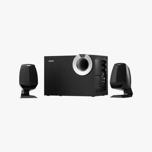 רמקולים למחשב כולל סאב-וופר Edifier M201BT 68W - צבע שחור
