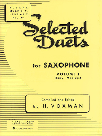 Selected Duets for Saxophone Volume 1