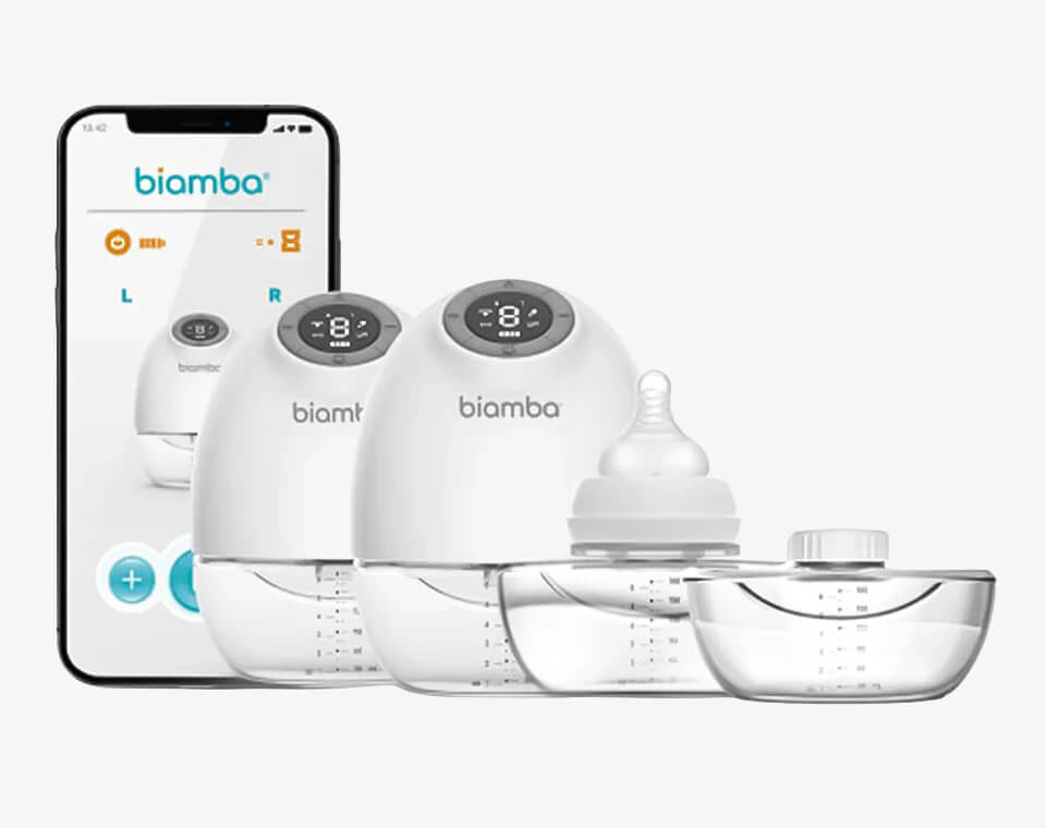 משאבת חלב זוגית "הדגם החדש" Biamba Pump Pro New 