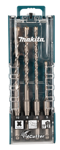 מארז 4 מקדחי צלב לפטישון MAKITA E-14249