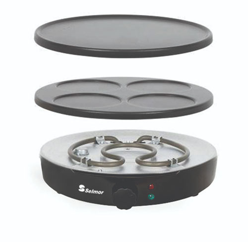 מכשיר להכנת קרפ ופנקייק 2 ב-1 Selmor SE6537 סלמור