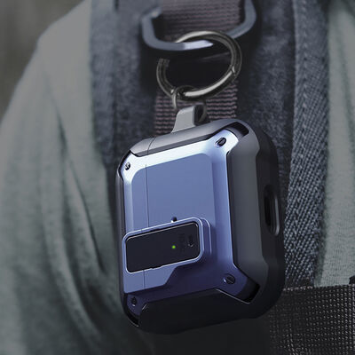 כיסוי קשיח לאוזניות WIWU Mecha AirPods Pro שחור