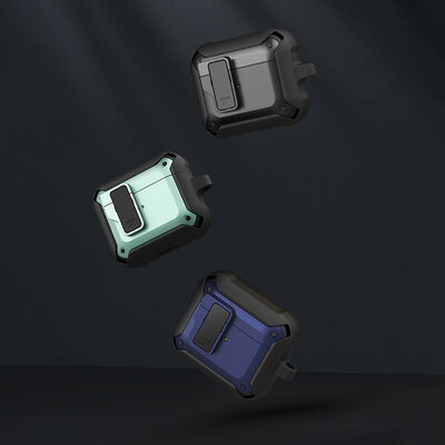 כיסוי קשיח לאוזניות WIWU Mecha AirPods Pro שחור