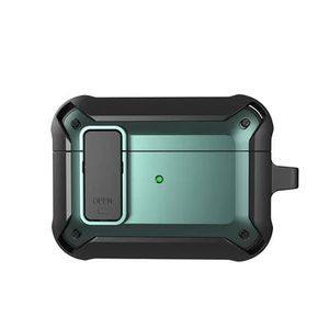 כיסוי קשיח לאוזניות WIWU Mecha AirPods Pro שחור-כחול