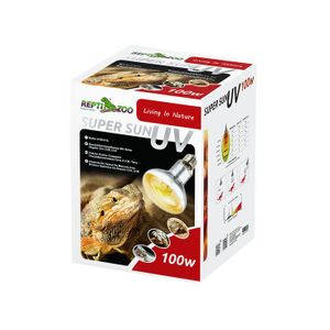 נורת יו וי סופר סאן repti zoo 100 וואט