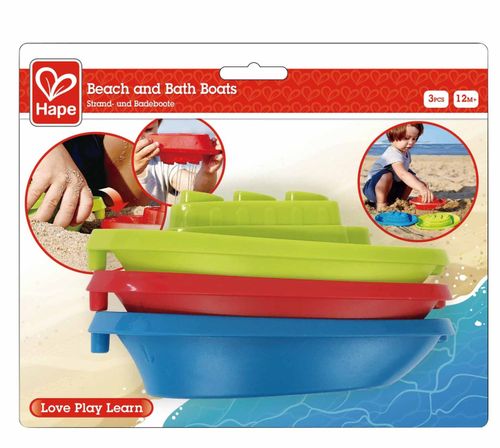 סט סירות לאמבט ולים - hape