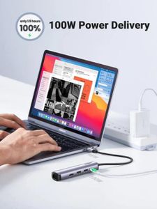 תחנת עגינה GREEN 10-in-1 4K HDMI USB C Hub ugreen