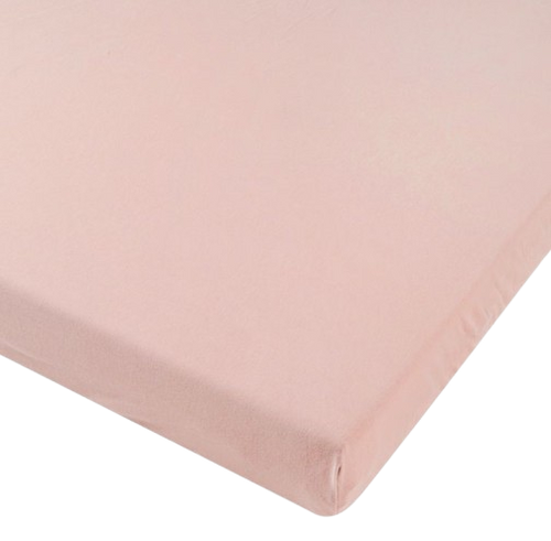 סדין למיטת תינוק ומעבר 100% כותנה ג'רזי - ורוד mountain