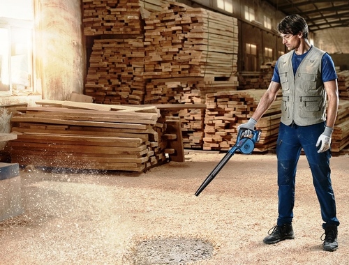 מפוח עוצמתי 18V כולל 3 עזרים GBL 18V-120 LI גוף בלבד BOSCH