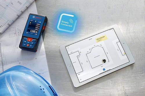 מד טווח לייזר בוש BOSCH GLM 100-25C