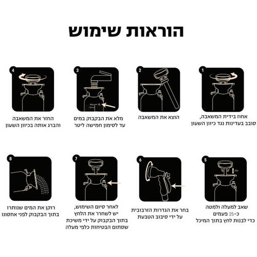 מקלחת שטח ניידת 