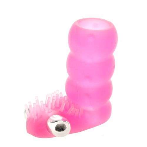 שרוול רך רוטט המעבה ומאריך את איבר הגבר | California Exotics Pleasure Enhancer