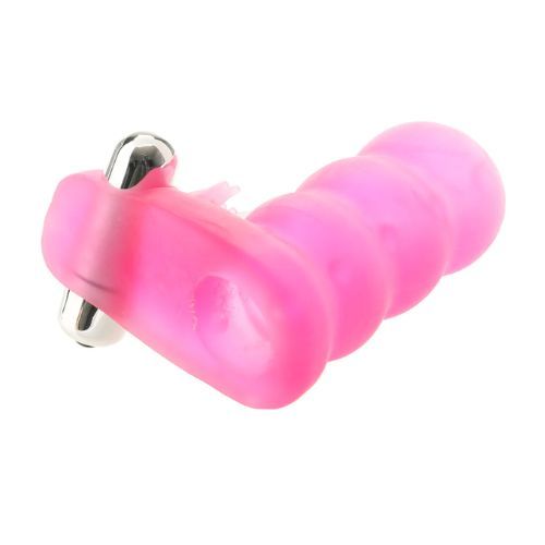 שרוול רך רוטט המעבה ומאריך את איבר הגבר | California Exotics Pleasure Enhancer