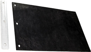  פלטת גומי 50 ס"מ לאבנים משתלבות למהדק אדמה Hunter 102410-003
