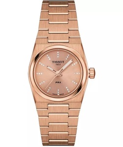 Tissot T1370103350600 נשים PRX משובץ יהלומים