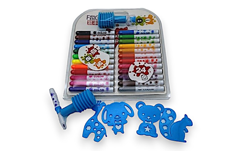 טוש ספריי 24 צבעים