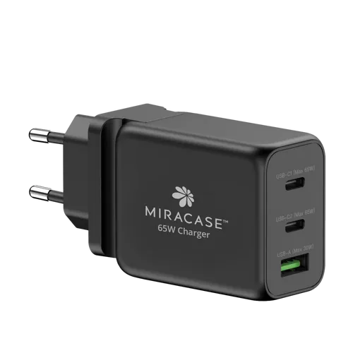 מטען קיר אוניברסלי מהיר MIRACASE MWC65U