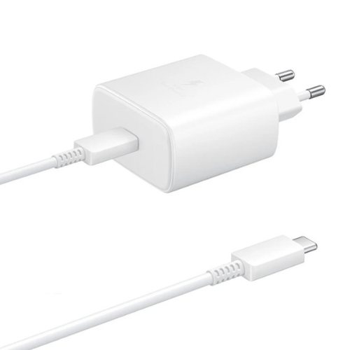 מטען מקורי סמסונג 25W טעינה מהירה במיוחד ראש+כבל