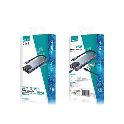 5IN1 C-08 מתאם טייפ-סי למחשב