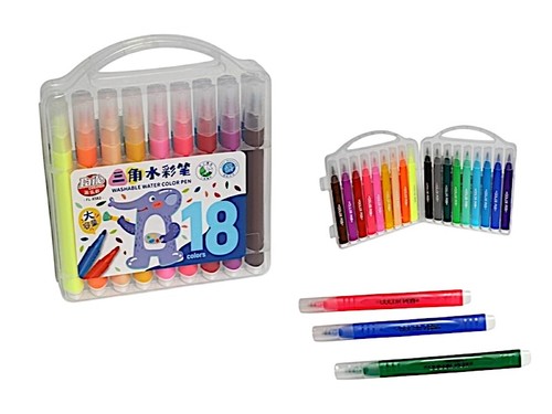 טושים רחיצים 1/18