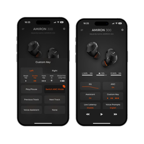 אוזניות אלחוטיות AMIRON 300 TWS - קרם