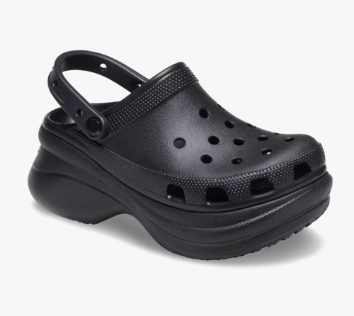 כפכפי פלטפורמה CLASSIC BAE CLOG של CROCS לנשים בצבע שחור | 35-42 | Crocs CLASSIC BAE CLOG platforms BLACK 206302
