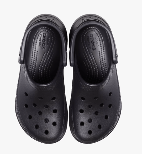כפכפי פלטפורמה CLASSIC BAE CLOG של CROCS לנשים בצבע שחור | 35-42 | Crocs CLASSIC BAE CLOG platforms BLACK 206302