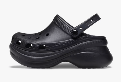 כפכפי פלטפורמה CLASSIC BAE CLOG של CROCS לנשים בצבע שחור | 35-42 | Crocs CLASSIC BAE CLOG platforms BLACK 206302