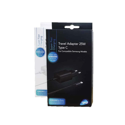 מטען 25W מקורי TYPE  טעינה מהירה במיוחד ראש + כבל
